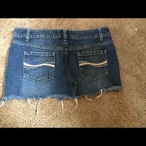 Jean skirt